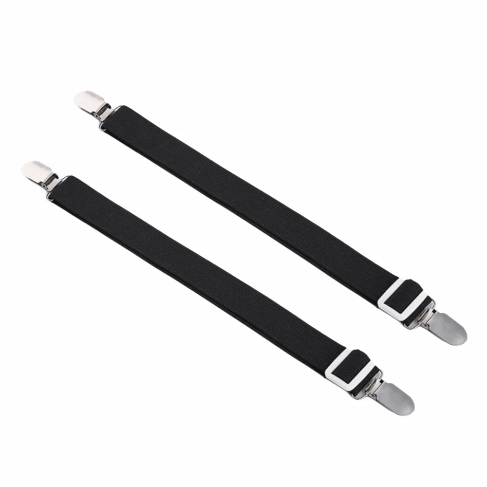 Adjustable Elastic Bed Sheet Clips – Non-Slip Duckbill Fasteners
