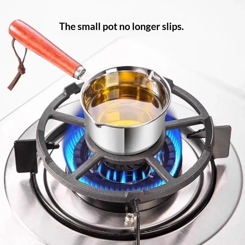 Cast Steel Non-Slip Gas Stove Wok Support Ring Universal Fit