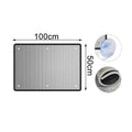 Aluminum Foil Window Sun Shade – UV Block & Privacy Film Window Sun Shade Nixie A1