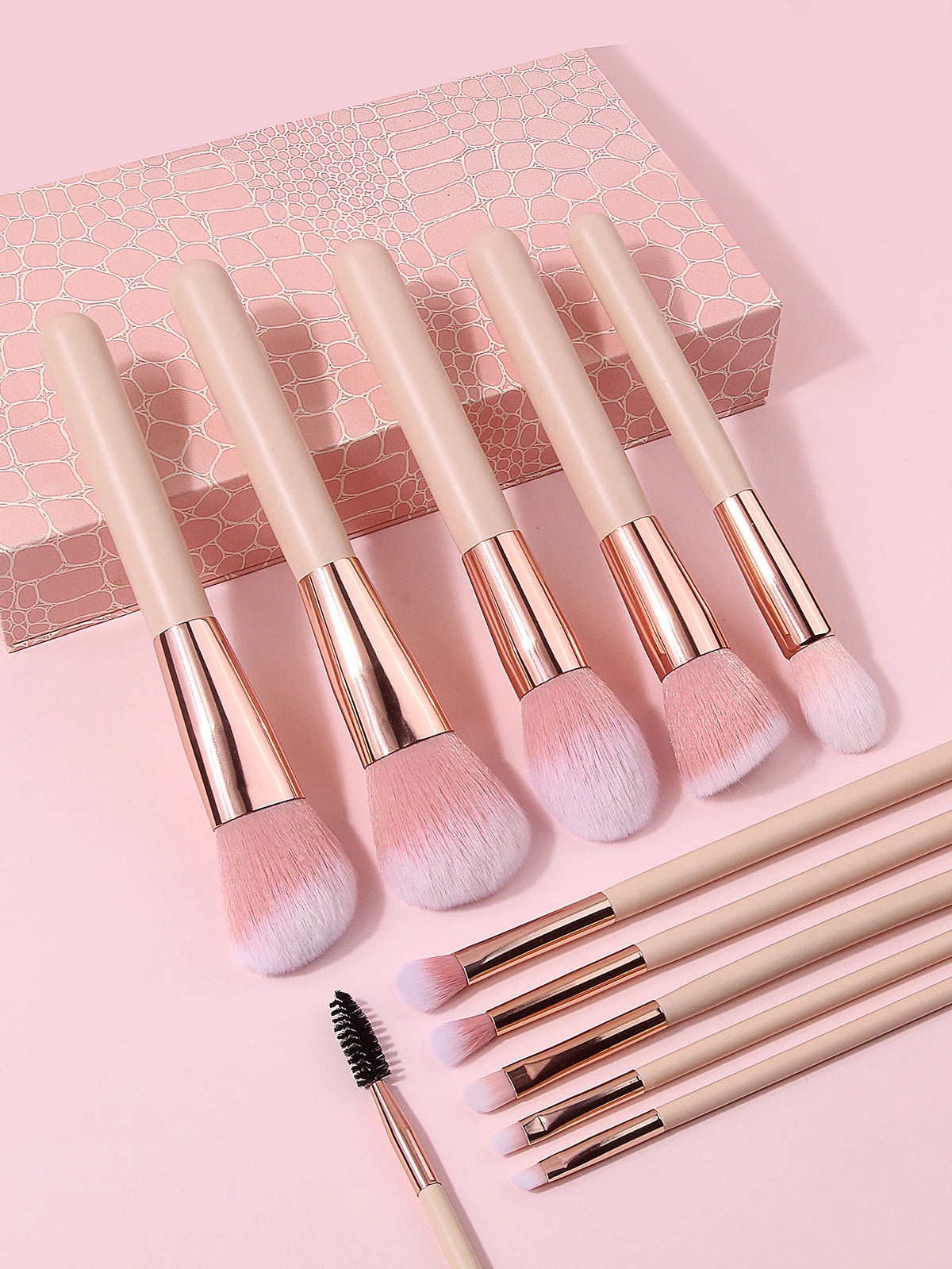 12-Piece Makeup Brush Set with Gift Box | Beginner & Travel Makeup Brush Set Nixie