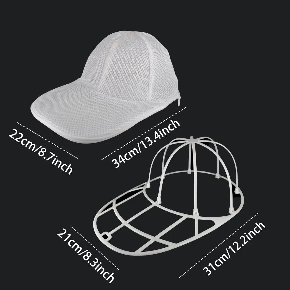 Baseball Cap Washing Cage & Laundry Pouch Hat Cleaner Kit Hat Washing Cage Nixie
