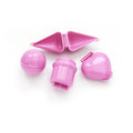 Lollipop & Cake Pop Molds – 4 Shapes: Round, Heart, Cone, Cupcake Baking Mold Set Nixie 1set