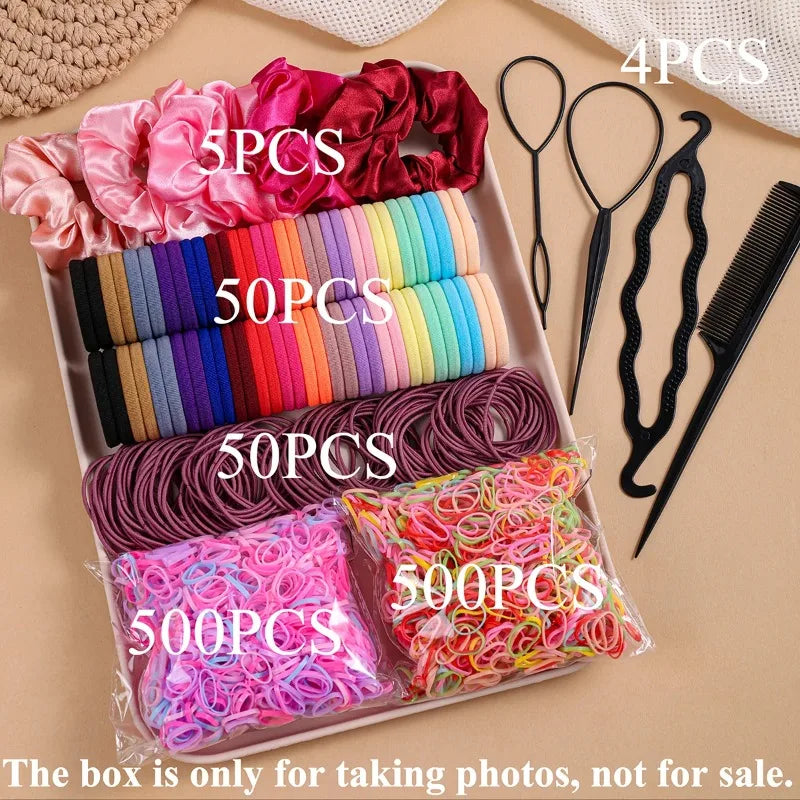 1109-Pc Women's Hair Accessories – Scrunchies, Bands & Headbands