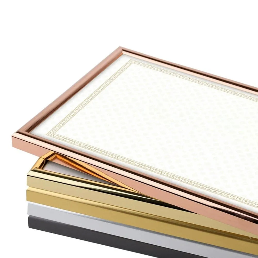 A4 PVC Certificate Frame – Diploma, Award & Photo Display Certificate Display Frame Nixie