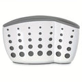 Kitchen Sponge Rack Drain Basket & Sink Storage Holder Sink Storage Rack Nixie White