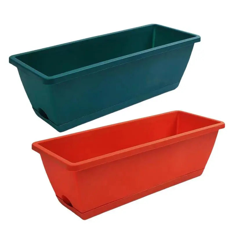 Self-Watering Planter Pot with Drainage Base – Herbs & Veggies Self-Watering Planter Nixie