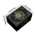 Magnetic Lid Tarot Card Box – Portable Elegant Storage Card Storage Box Nixie As show