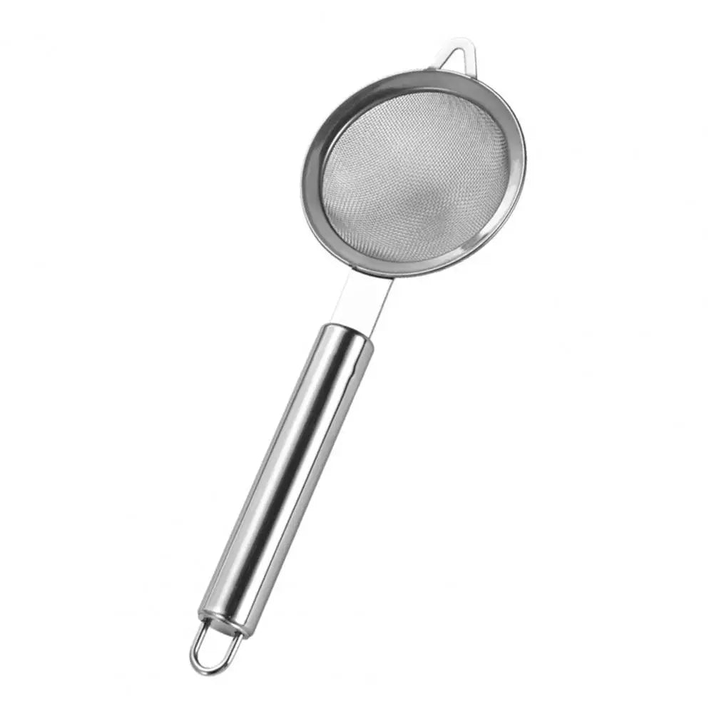 Stainless Steel Fine Mesh Strainer Colander – Anti-Slip Handle Mesh Strainer Colander Nixie A