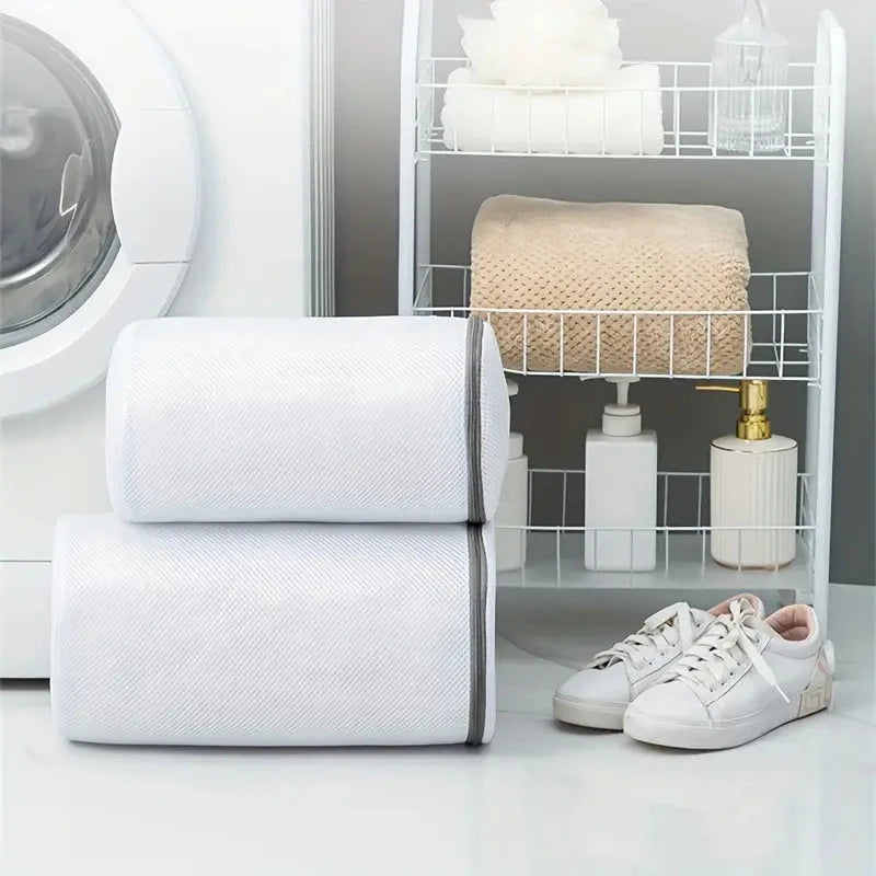 Mesh Shoe Laundry Bag with Zipper for Sneakers & Delicates Mesh Laundry Bag Nixie