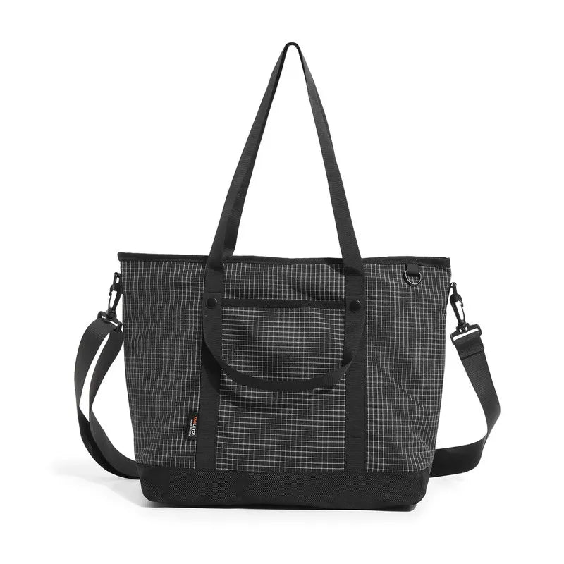 Nixie Nylon Tote Bag – Waterproof Large Laptop Travel Handbag