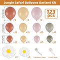 123pcs Daisy Balloon Garland Arch Kit – Assorted Latex Balloons Balloon Garland Kit Nixie style 1 Other