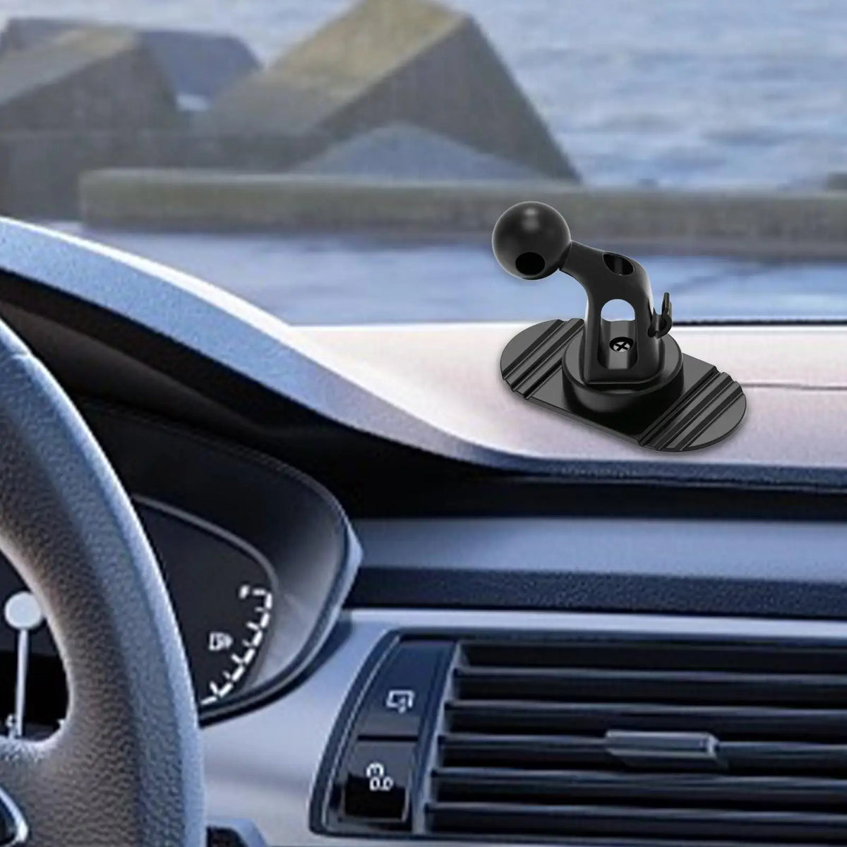 Universal 360° Car Dashboard Phone Mount Ball Head Base