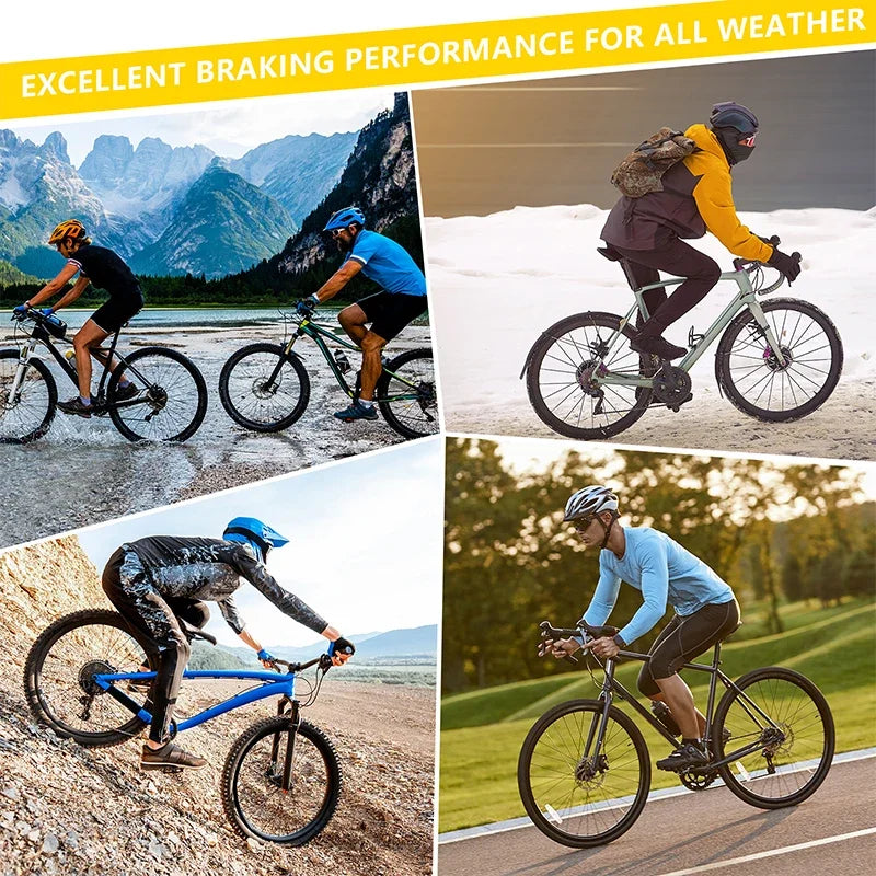 BUCKLOS Copper Disc Brake Pads for Shimano B01S MTB Bikes Disc Brake Pads Nixie