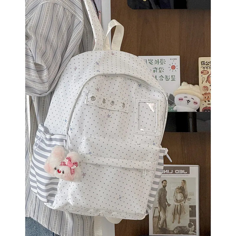 Forest-Themed Backpack – Cute College School Bag for Women