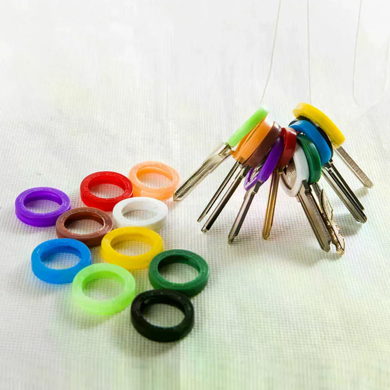 30-Pack Silicone Key Covers – Multicolor Elastic Key Caps Silicone Key Covers Nixie
