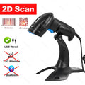 1D/2D Bluetooth USB Wireless Barcode Scanner – CMOS QR Reader