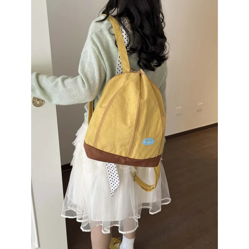 Peelable Banana Backpack – Large Capacity Unisex Travel Bag Novelty Backpack Nixie