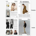 English Newspaper Style Photography Prop Sheet 62×42cm Photography Prop Nixie -MODEL