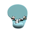 Cartoon Animal Mouse Pad with Ergonomic Silicone Wrist Rest Ergonomic Mouse Pad Nixie MM08