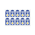 100pcs Rectangular Thank You Stickers – Gift Box Seal Labels Packaging Seal Stickers Nixie C 100pcs
