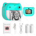 Kids Instant Print Camera – Thermal Photo, Video & 32G Card Kids Instant Camera Nixie Green