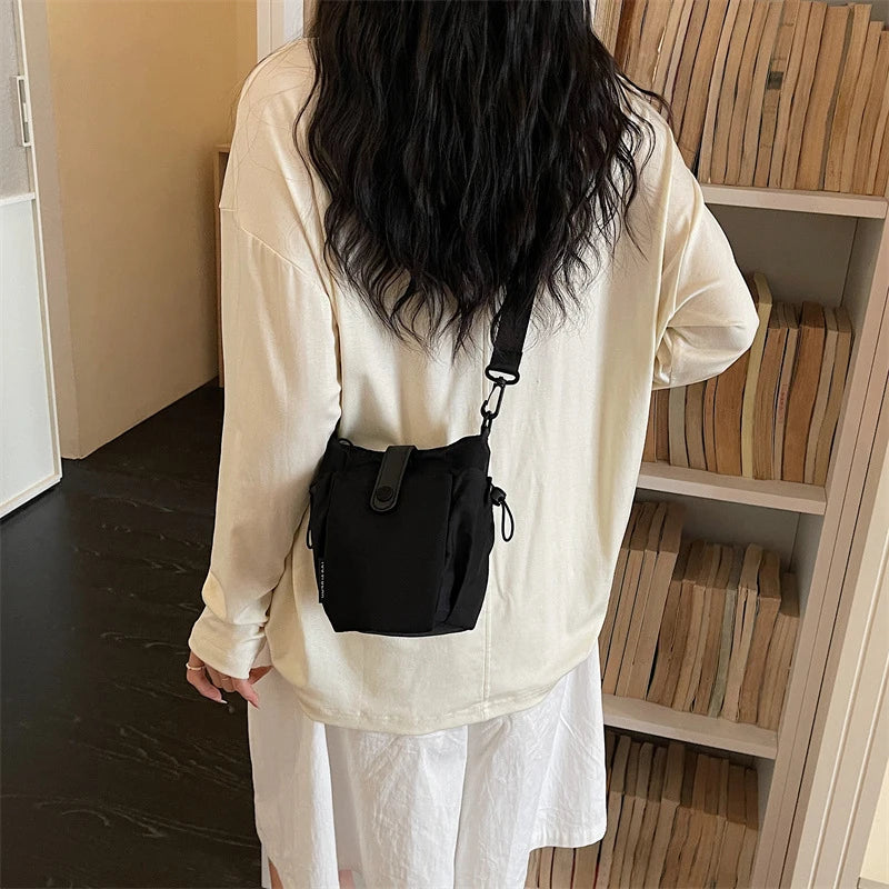 Korean Bucket Bag Women's Large Capacity Crossbody | Nixie Crossbody Bucket Bag Nixie