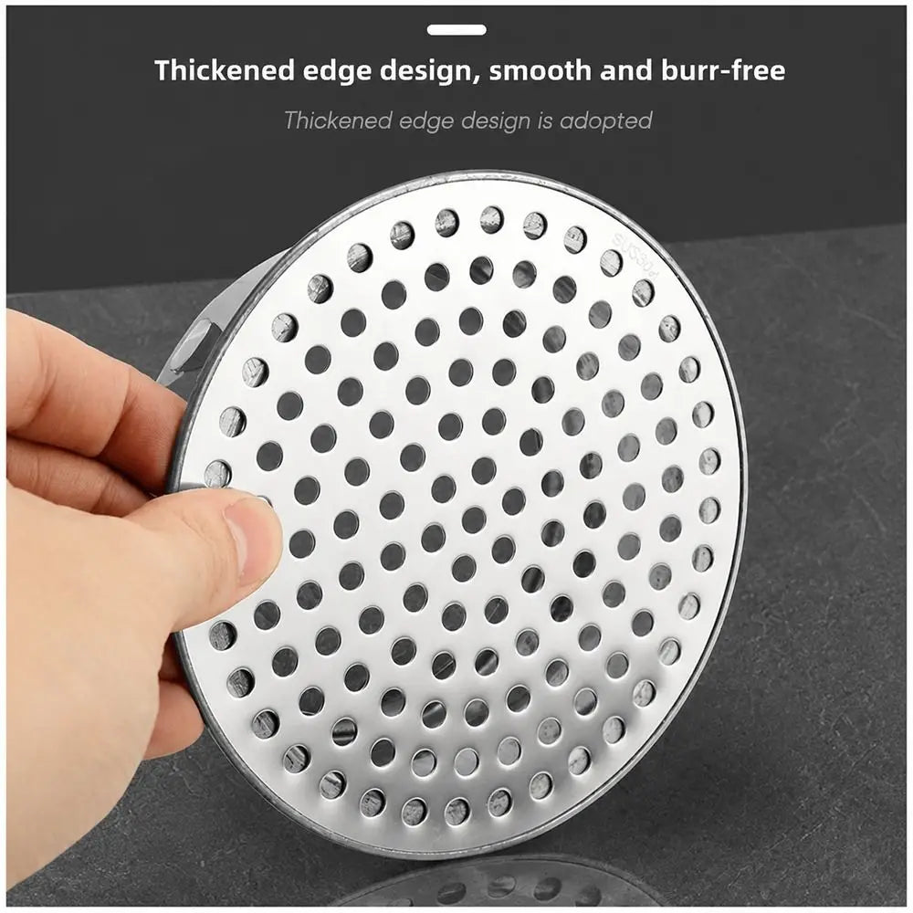 Round Hole Gutter Guard Net – 304 Stainless Steel Drain Filter Gutter Guard Filter Nixie