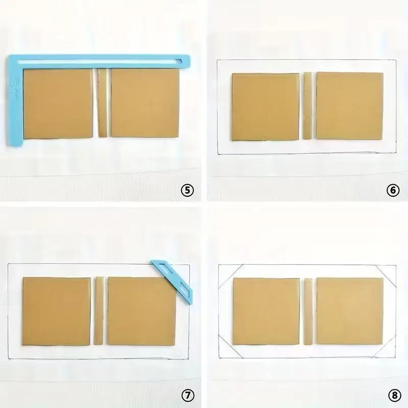 6-Piece Bookbinding Scrapbooking Tools Kit – DIY Craft Set
