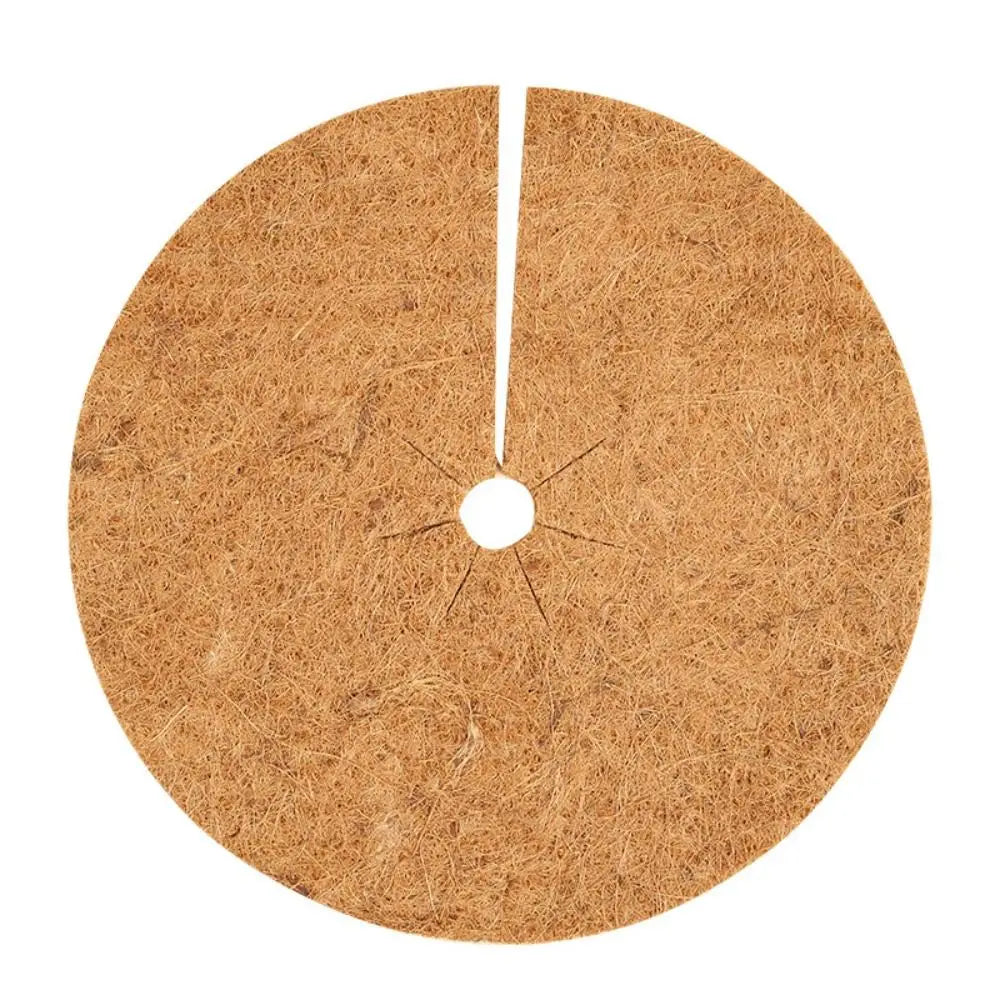 Natural Coconut Fiber Pot Mat – Weed Barrier Mulch Disc Garden Mulch Mat Nixie 01-40CM