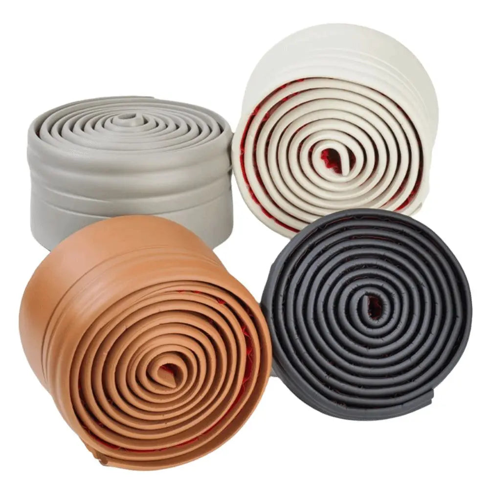 Self-Adhesive 3D Baseboard Molding Trim – Flexible Wall Decor