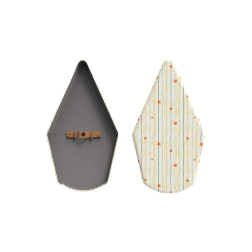 Handheld Ironing Board Heat-Resistant Pad with Finger Loop