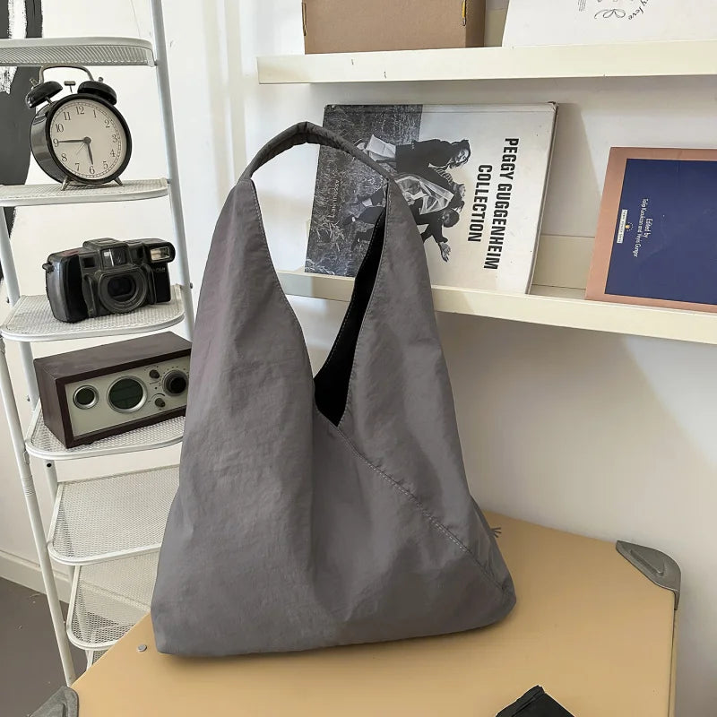 Harajuku Dumpling Shoulder Bag – Large Casual Nylon Hobo Bag Hobo Shoulder Bag Nixie