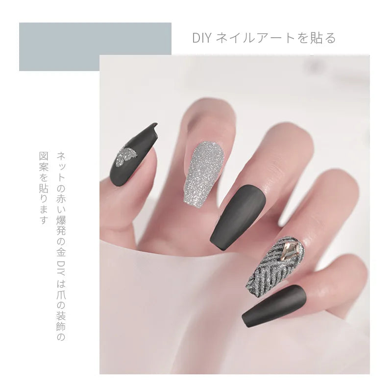 Hollow Nail Art Stamping Stencils – Letter & Flower Decals Nail Art Stencils Nixie