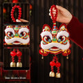 2026 Chinese New Year Horse Year Lion Dance Hanging Ornament Holiday Hanging Ornament Nixie A1