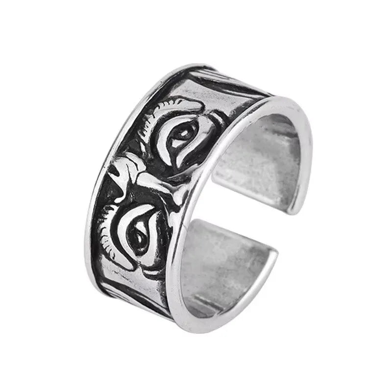 Nixie Owl Opening Ring – Punk Zinc Alloy Mood Tracker Ring Fashion Ring Nixie