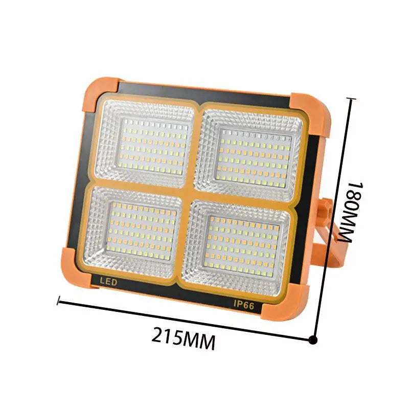 Solar LED Flood Light IP68 Waterproof 25000mAh 5 Modes Solar Flood Light Nixie B