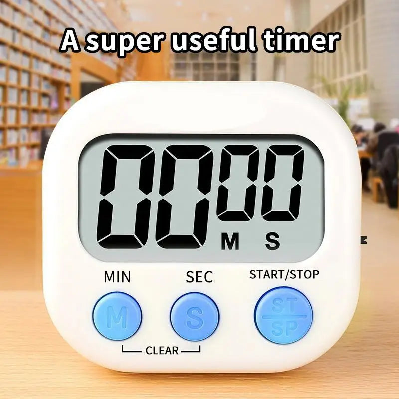 Portable Digital Timer Large LCD – Kitchen, Gym & Study Digital Kitchen Timer Nixie