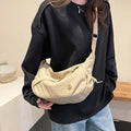 Women's Large Capacity Crossbody Dumpling Bag – Casual & Sporty Crossbody Shoulder Bag Nixie khaki