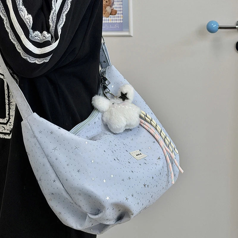 Sweet Star Dumpling Bag – Large Crossbody Shoulder Bag for Women Crossbody Shoulder Bag Nixie