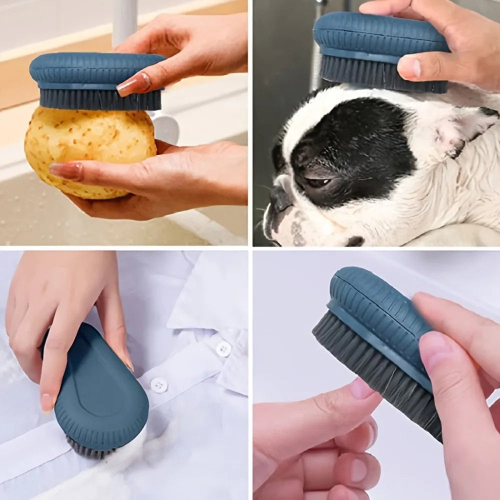 Nixie Soft Bristle Multifunctional Cleaning Brush – Shoe & Laundry