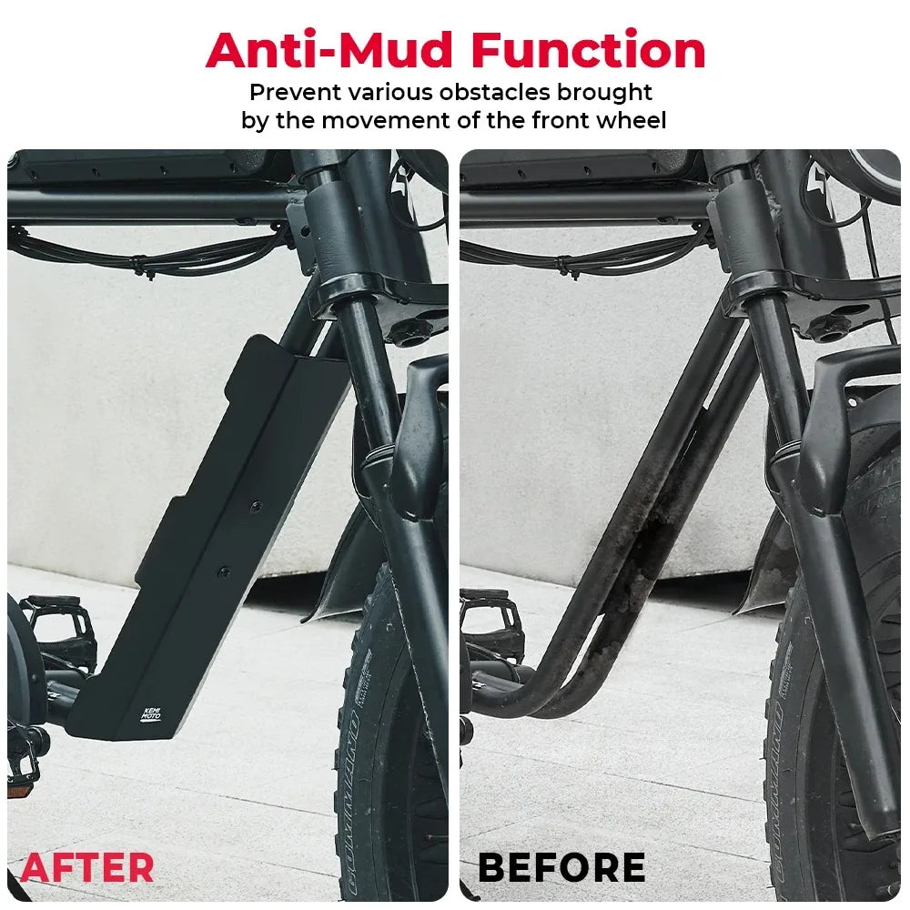 Aluminum Mid Fender for Super73 S1 S2 RX – Black Mudguard Electric Bike Fender Nixie