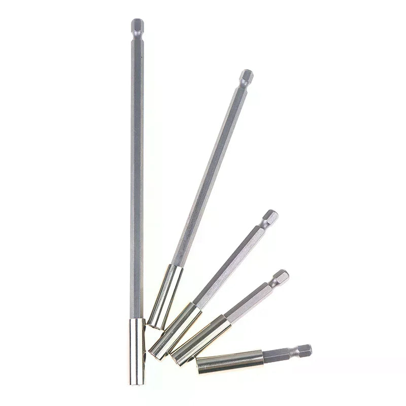 Magnetic Hex Shank Bit Extension Adapter – Power Drill 60–200mm