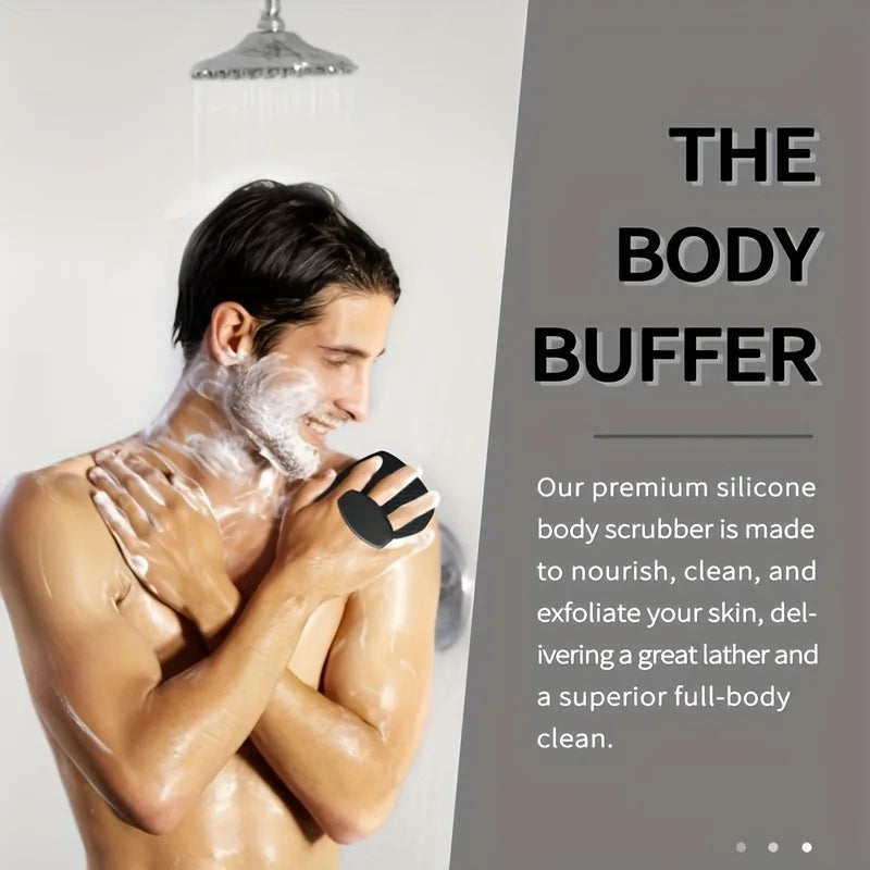 Soft Silicone Body Cleansing & Exfoliating Bath Brush