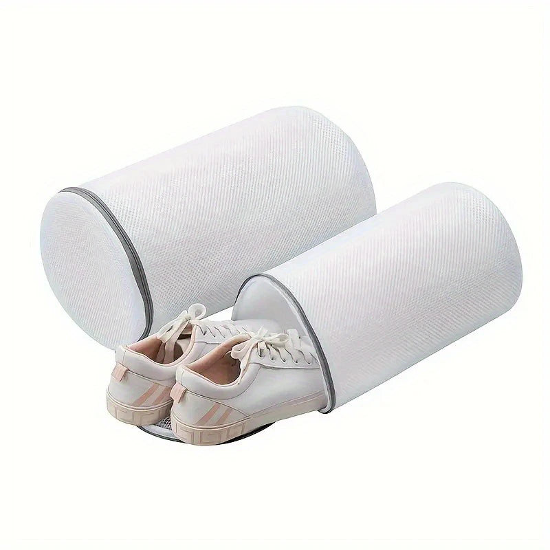 Mesh Shoe Laundry Bag with Zipper for Sneakers & Delicates