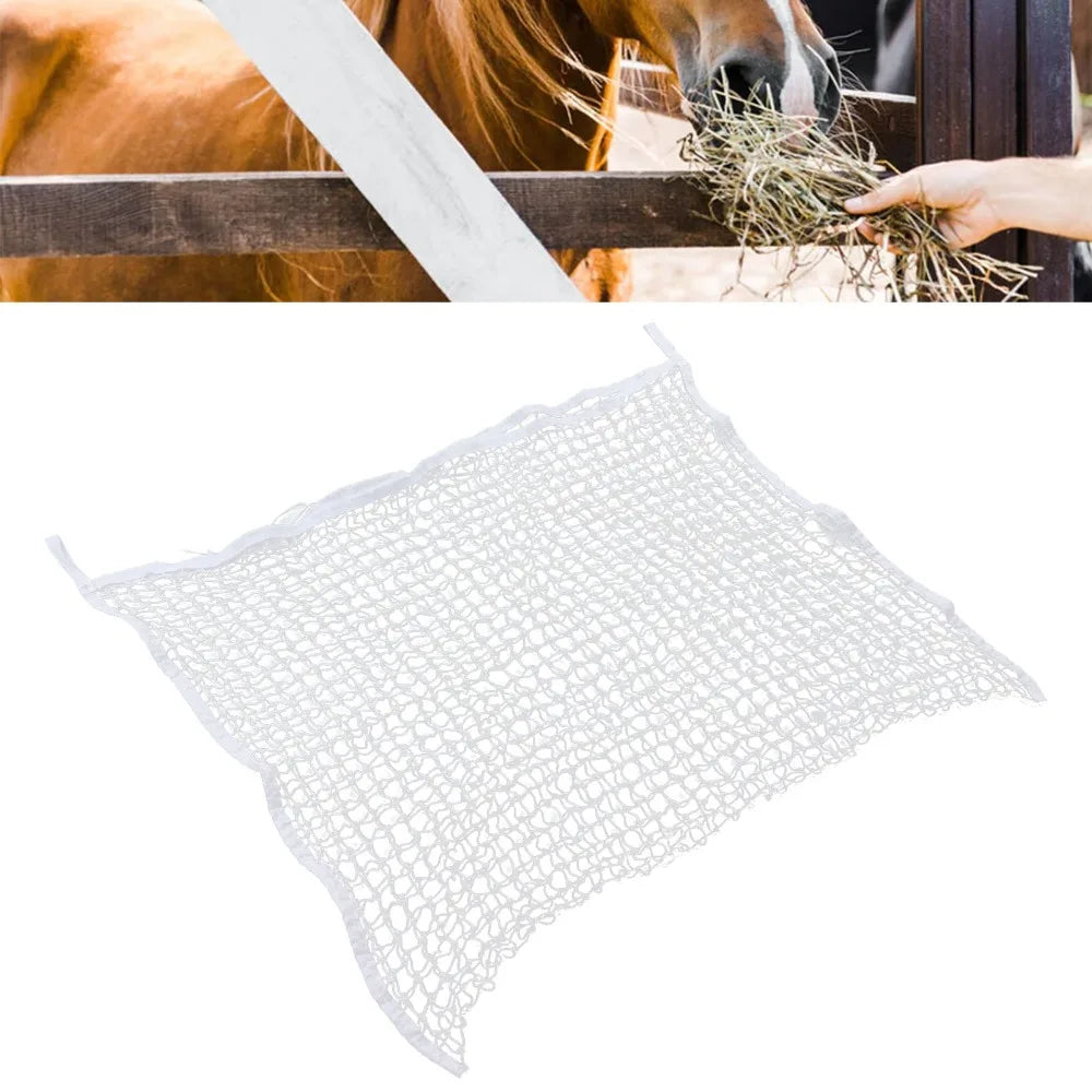 PE Woven Slow Feed Hay Net Bag – Large Capacity, 2 Sizes Slow Feed Hay Net Nixie