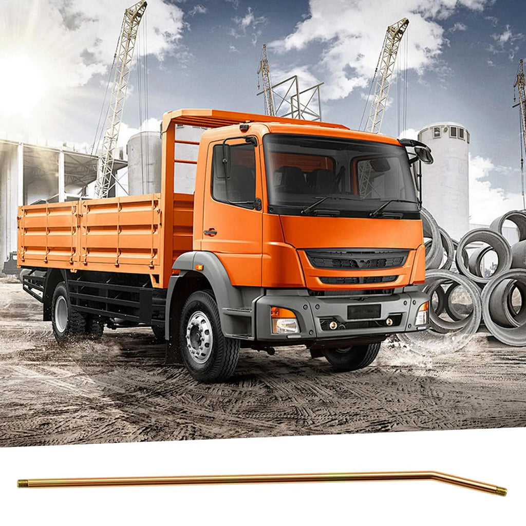 Grease Fitting Extension Tube 50cm Hardened Steel Grease Gun Rod Grease Gun Accessory Nixie