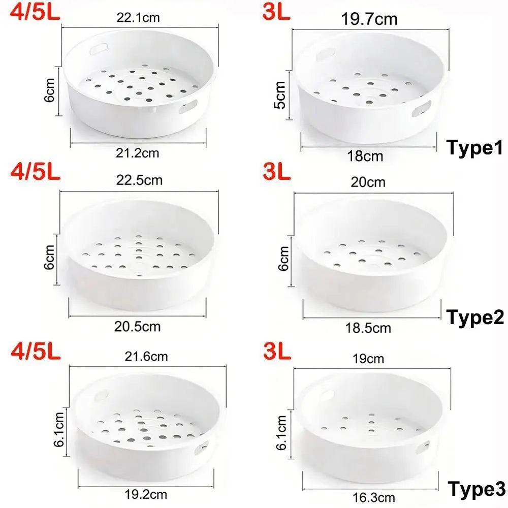 Universal Rice Cooker Steaming Basket & Rack | Multi-Size Steaming Basket Nixie