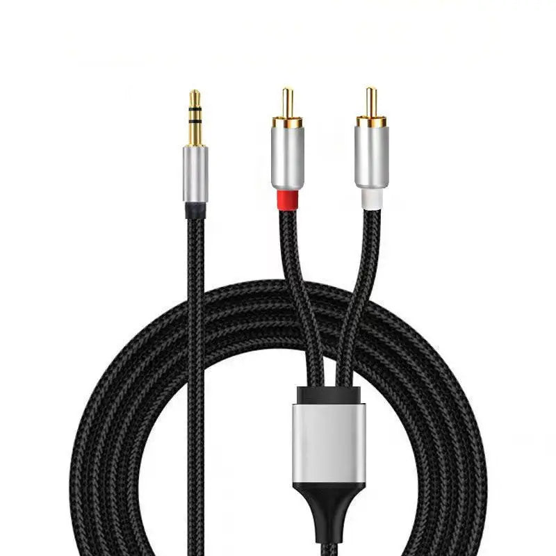 Type-C to Dual RCA Audio Cable – Phone & PC to Amplifier Audio Cable Nixie 3.5-RCA 1m