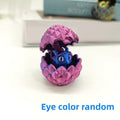 3D Printed Mini Dragon Egg Set – Articulated Flexible Toy Collectible Dragon Toy Nixie Laser purple 1pc