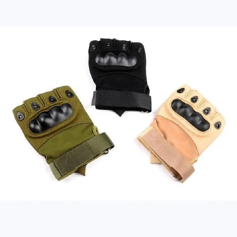 Tactical Half-Finger Cycling Gloves – Unisex Army Mittens Tactical Cycling Gloves Nixie